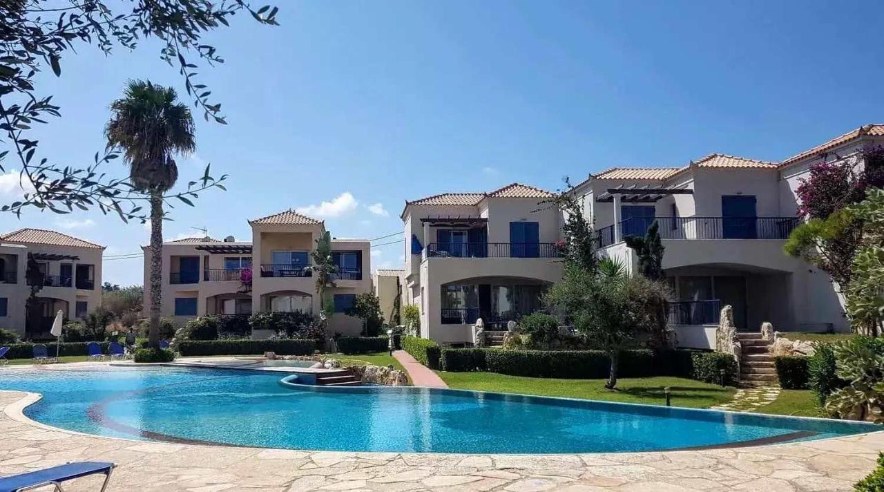 Apartament Leon Maleme Do 6 Os. Apartman Kültér fotó